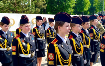 Учебно-полевой сбор для суворовцев и кадетов со всей Беларуси