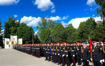 Учебно-полевой сбор для суворовцев и кадетов со всей Беларуси