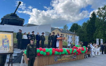 Учебно-полевой сбор для суворовцев и кадетов со всей Беларуси