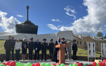 Учебно-полевой сбор для суворовцев и кадетов со всей Беларуси