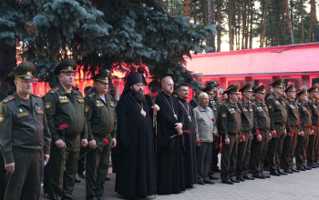 Епископ Амвросий принял участие в памятном мероприятии, посвящённом Дню всенародной памяти