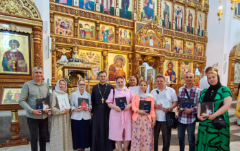 Очередной выпуск слушателей отделения катехизаторов при храме Рождества Христова