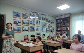 Первая неделя летних каникул в храме Рождества Христова