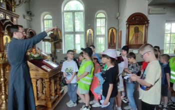 Первая неделя летних каникул в храме Рождества Христова