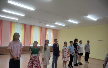 Воспитанники воскресной школы «Истоки» в центре коррекционно-развивающего обучения