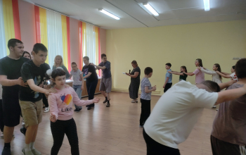 Воспитанники воскресной школы «Истоки» в центре коррекционно-развивающего обучения