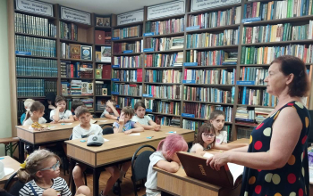 Встречи с детьми в дни летних каникул в храме Рождества Христова