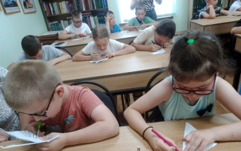 Встречи с детьми в дни летних каникул в храме Рождества Христова