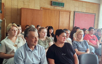 Встреча трудового коллектива ОАО «Экран» с иереем Артемием Щербицким