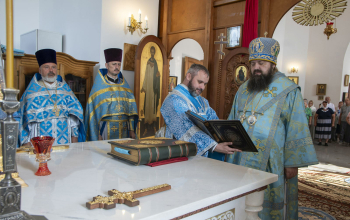 Престольный праздник Почаевского придела храма святого  Архангела Михаила