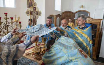 Престольный праздник Почаевского придела храма святого  Архангела Михаила