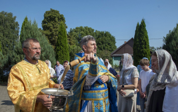 Престольный праздник Почаевского придела храма святого  Архангела Михаила