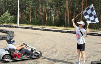 Соревнования по картингу 