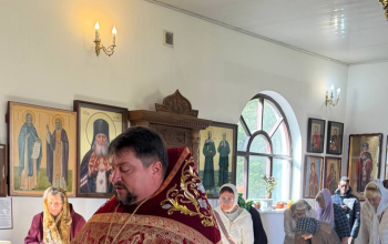 Праздник Усекновения главы Пророка Иоанна Предтечи в храме святых благоверных князей-страстотерпцев Бориса и Глеба