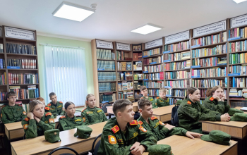Учащиеся ГУО «Борисовское кадетское училище Минской области» в храме Рождества Христова