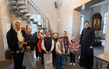 День православия в храме Рождества Христова для учащихся СШ № 12 