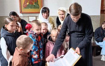 День православия в храме Рождества Христова для учащихся СШ № 12 