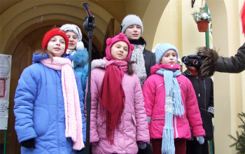 Празднование Рождества Христова в храме Св.Дмитрия Донского