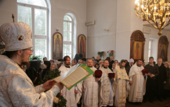 Митрополит Минский и Слуцкий Филарет в г.Борисове