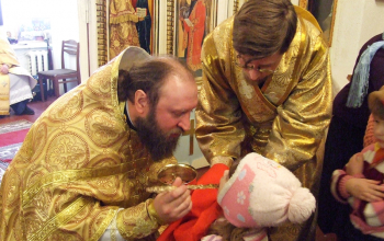 Воскресная служба в Свято-Воскресенском соборе