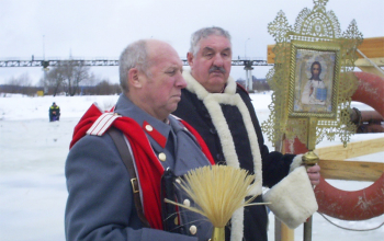 Праздник Богоявления на р.Березина