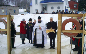 Праздник Богоявления на р.Березина