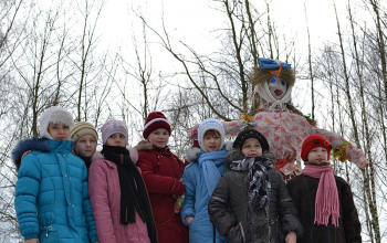 Масленица в 24-ой школе г.Борисова