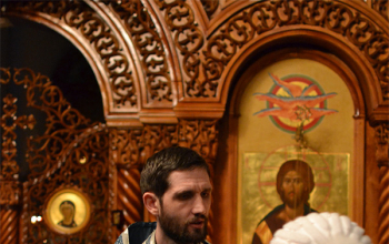 Чин Прощения в храме Рождества Христова