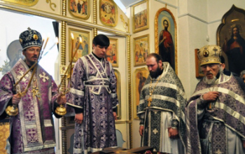 Годовщина служения епископа Борисовского Вениамина