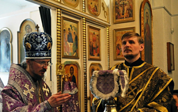Годовщина служения епископа Борисовского Вениамина