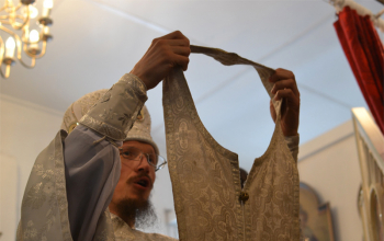 Великая Суббота. Священническая хиротония о.Александра Базарнова