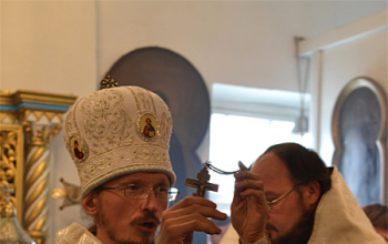 Великая Суббота. Священническая хиротония о.Александра Базарнова