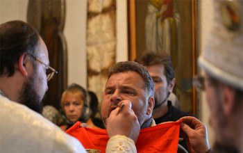 Великая Суббота. Священническая хиротония о.Александра Базарнова