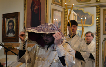 Великая Суббота. Священническая хиротония о.Александра Базарнова