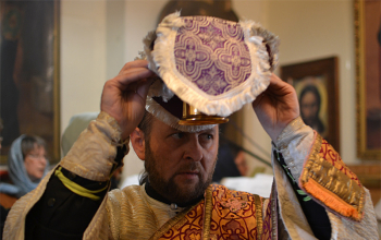 Великая Суббота. Священническая хиротония о.Александра Базарнова