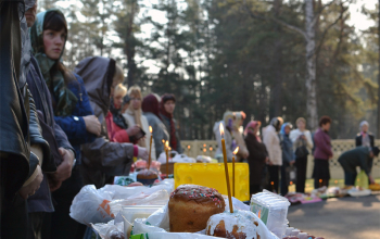 Пасха в храмах Борисовского благочиния