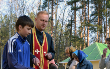 Пасха в храмах Борисовского благочиния