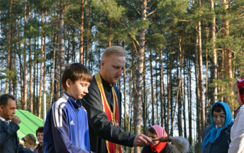 Пасха в храмах Борисовского благочиния