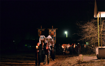 Пасха в храмах Борисовского благочиния