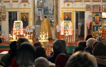 Пасха в храмах Борисовского благочиния