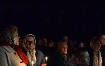 Пасха в храмах Борисовского благочиния