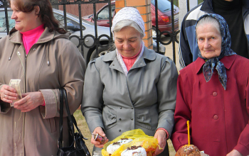 Пасха в храмах Борисовского благочиния
