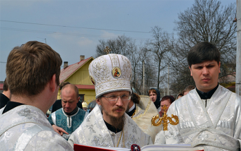 Пасха в храмах Борисовского благочиния