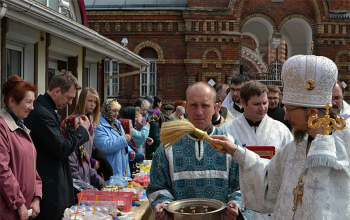 Пасха в храмах Борисовского благочиния