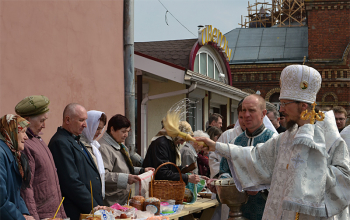 Пасха в храмах Борисовского благочиния