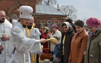 Пасха в храмах Борисовского благочиния