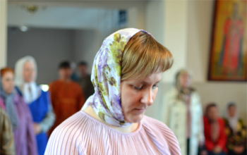 Епископ Борисовский Вениамин в храме Рождества Христова