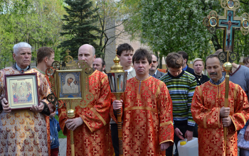 Владыка Вениамин на праздновании Дня Победы