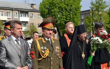 Владыка Вениамин на праздновании Дня Победы