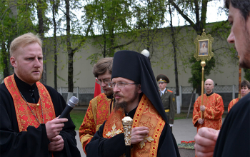 Владыка Вениамин на праздновании Дня Победы